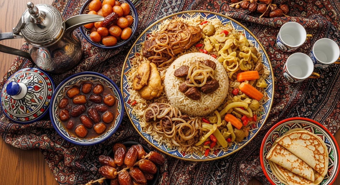 Traditional Emirati food in Dubai